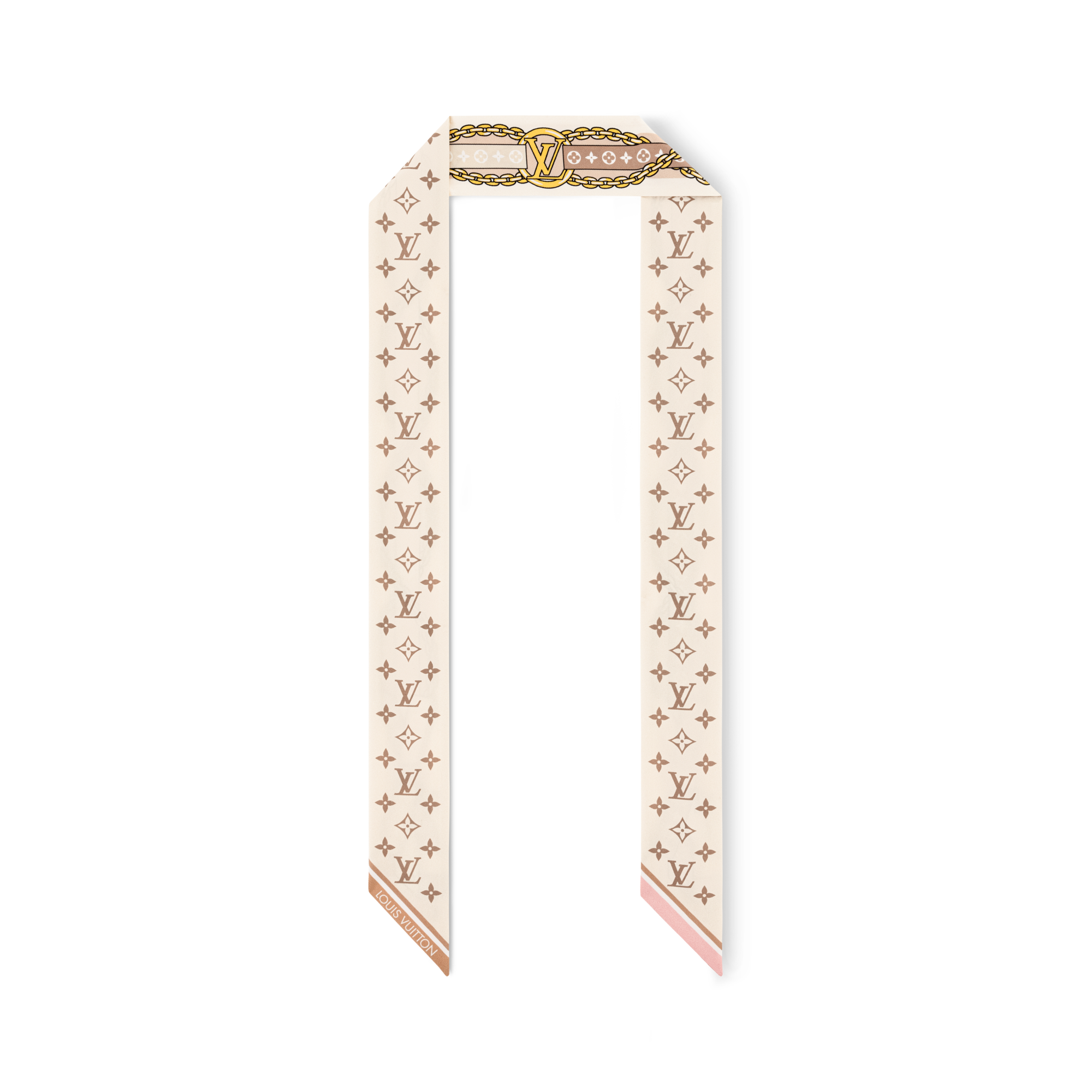 Bandana LV Bow BB S00 Mujer Accesorios Pañuelos de seda y bandanas | LOUIS VUITTON (Zoom de producto)