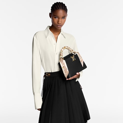 Bandana LV Bow BB S00 Mujer Accesorios Pañuelos de seda y bandanas | LOUIS VUITTON (Zoom de producto)