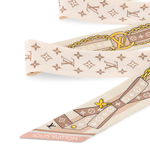 Bandana LV Bow BB S00 Mujer Accesorios Pañuelos de seda y bandanas | LOUIS VUITTON (Zoom de producto)