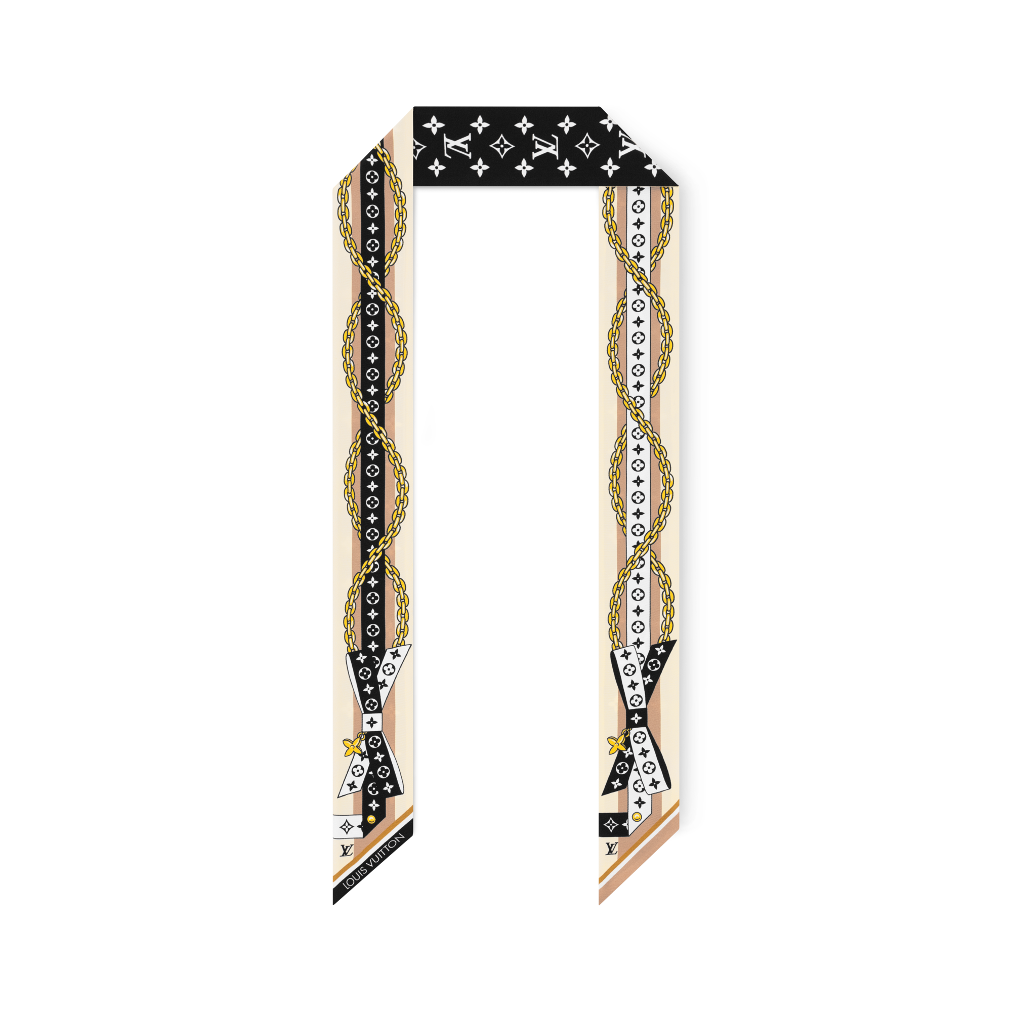 Bandana LV Bow BB S00 Mujer Accesorios Pañuelos de seda y bandanas | LOUIS VUITTON (Zoom de producto)