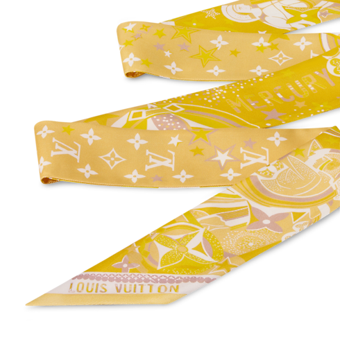 Bandana LV Star Sign Gemini BB S00 Mujer Accesorios Pañuelos de seda y bandanas | LOUIS VUITTON (Zoom de producto)