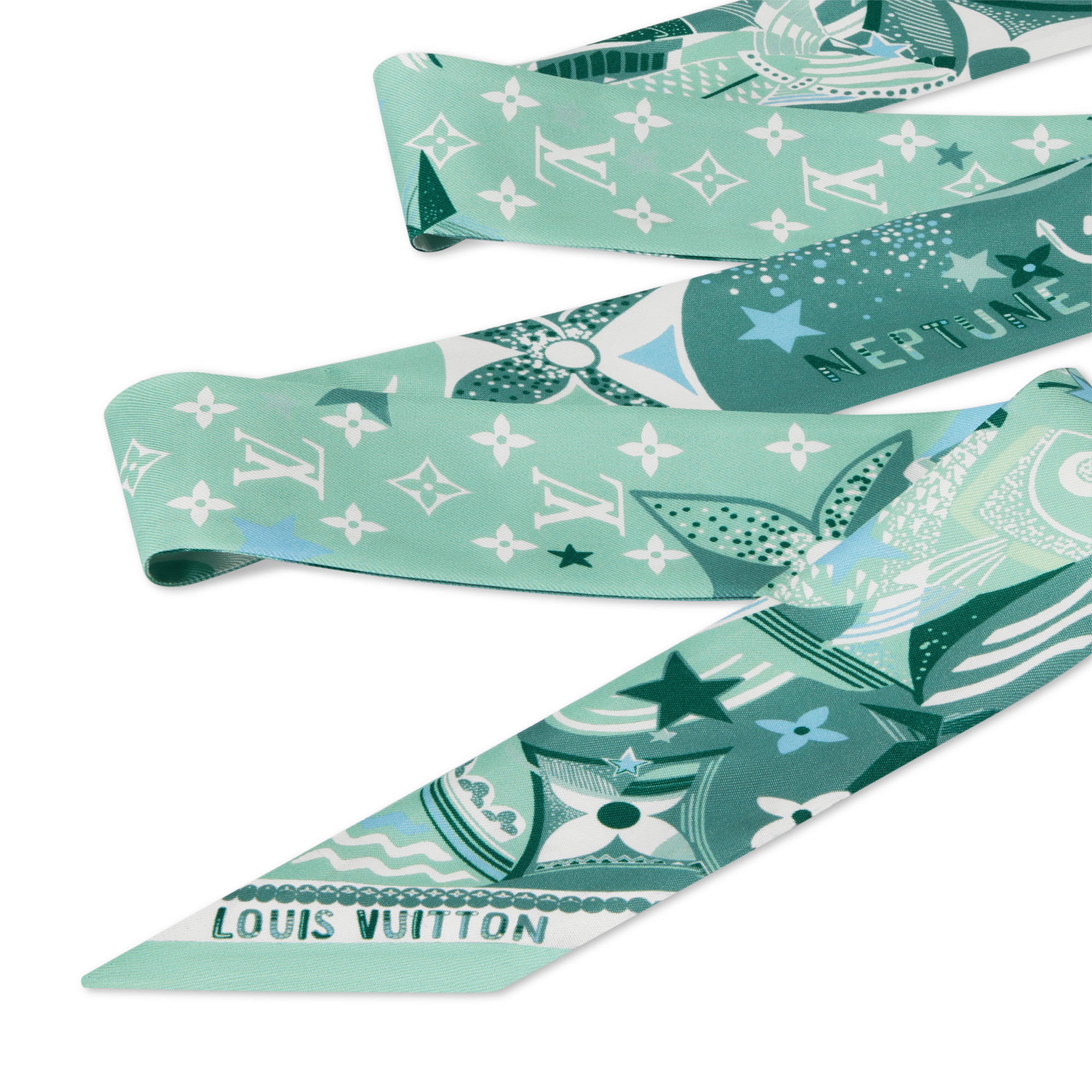 Bandana LV Star Sign Pisces BB S00 Mujer Accesorios Pañuelos de seda y bandanas | LOUIS VUITTON (Zoom de producto)