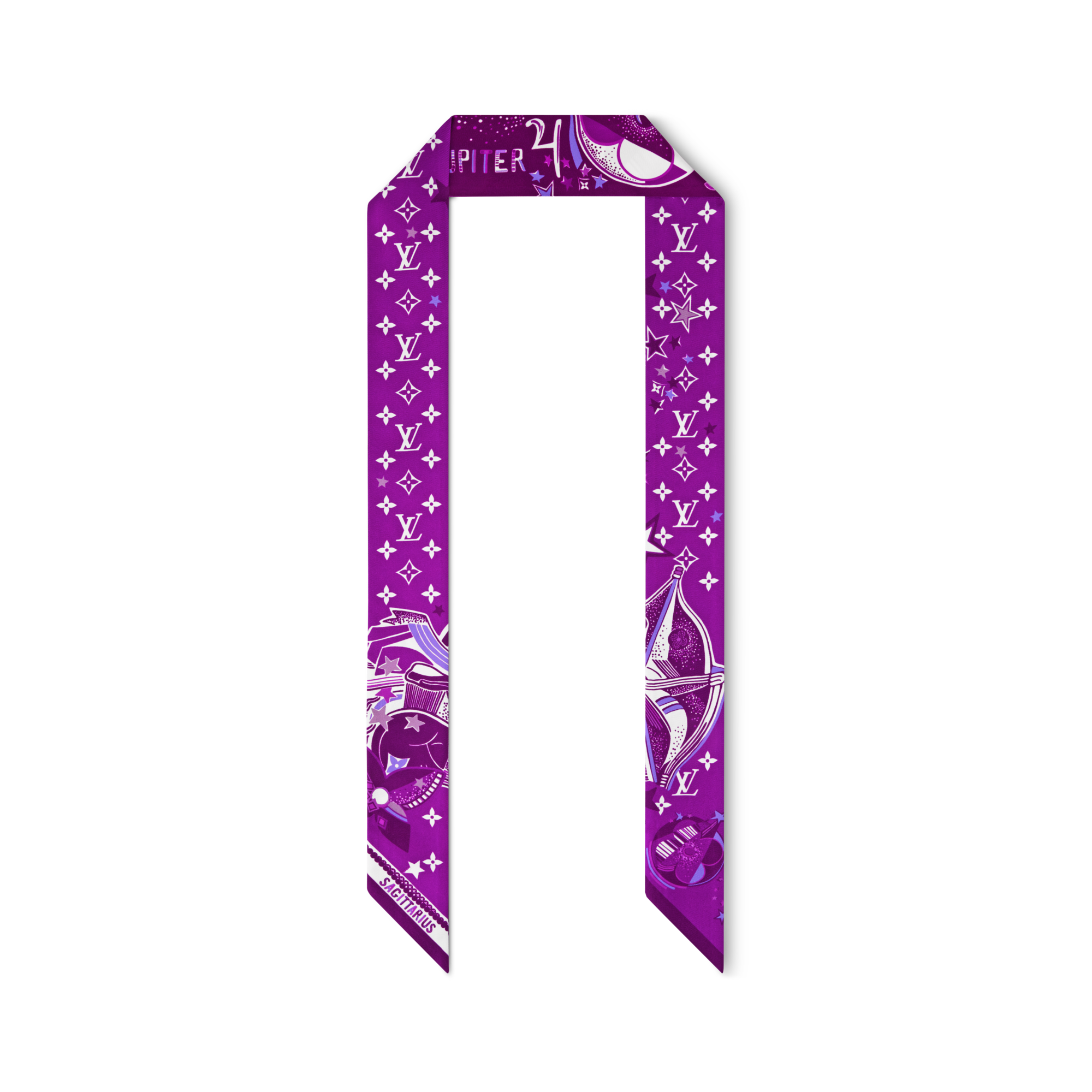 Bandana LV Star Sign Sagittarius BB S00 Mujer Accesorios Pañuelos de seda y bandanas | LOUIS VUITTON (Zoom de producto)