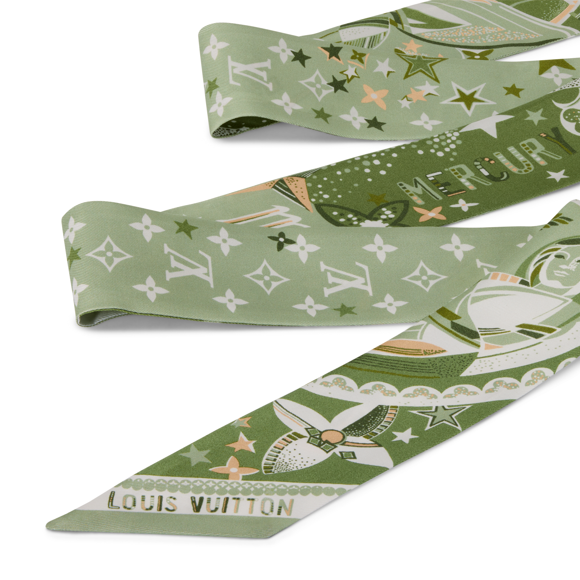 Bandana LV Star Sign Virgo BB S00 Mujer Accesorios Pañuelos de seda y bandanas | LOUIS VUITTON (Zoom de producto)