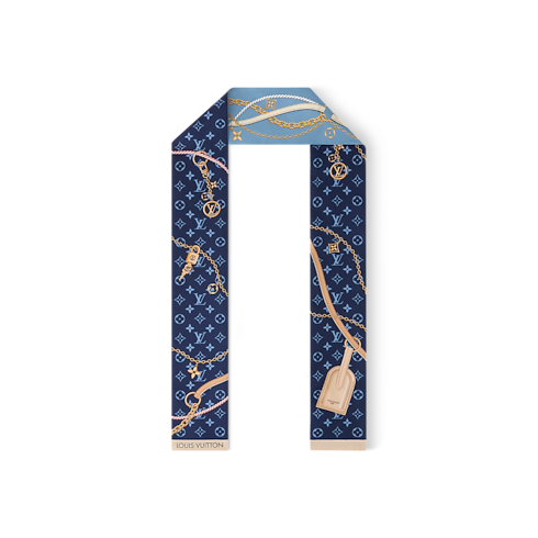 Bandana LV Strap S00 Mujer Accesorios Pañuelos de seda y bandanas | LOUIS VUITTON (Zoom de producto)