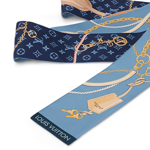 Bandana LV Strap S00 Mujer Accesorios Pañuelos de seda y bandanas | LOUIS VUITTON (Zoom de producto)