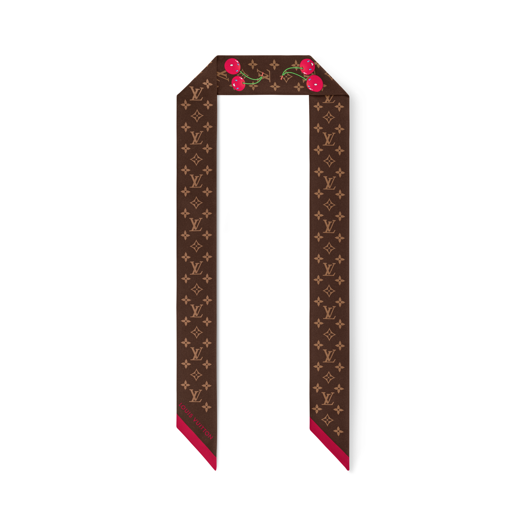 Bandana Monogram Cerise LV x TM S00 Mujer Accesorios Pañuelos de seda y bandanas | LOUIS VUITTON (Zoom de producto)