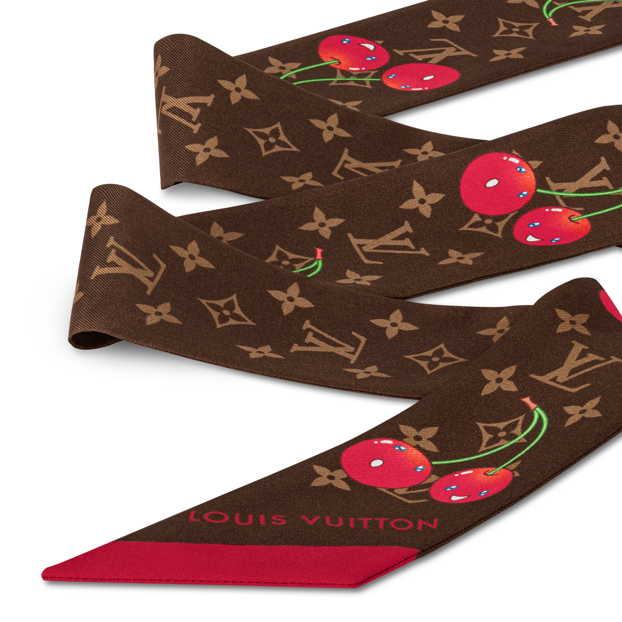 Bandana Monogram Cerise LV x TM S00 Mujer Accesorios Pañuelos de seda y bandanas | LOUIS VUITTON (Zoom de producto)
