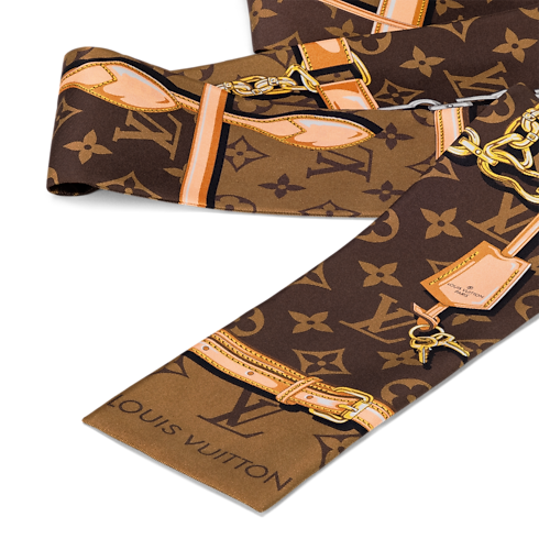Bandana Monogram Confidential S00 Mujer Accesorios Pañuelos de seda y bandanas | LOUIS VUITTON (Zoom de producto)