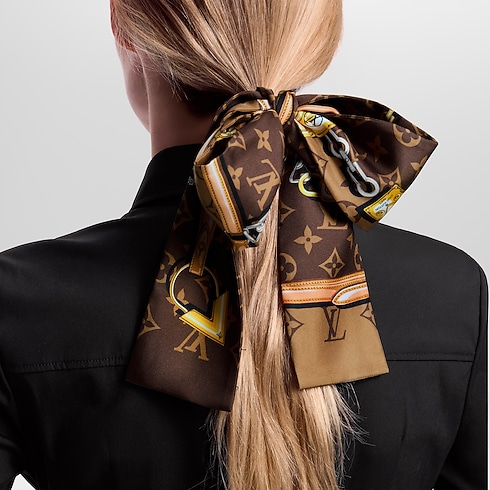 Bandana Monogram Confidential S00 Mujer Accesorios Pañuelos de seda y bandanas | LOUIS VUITTON (Zoom de producto)