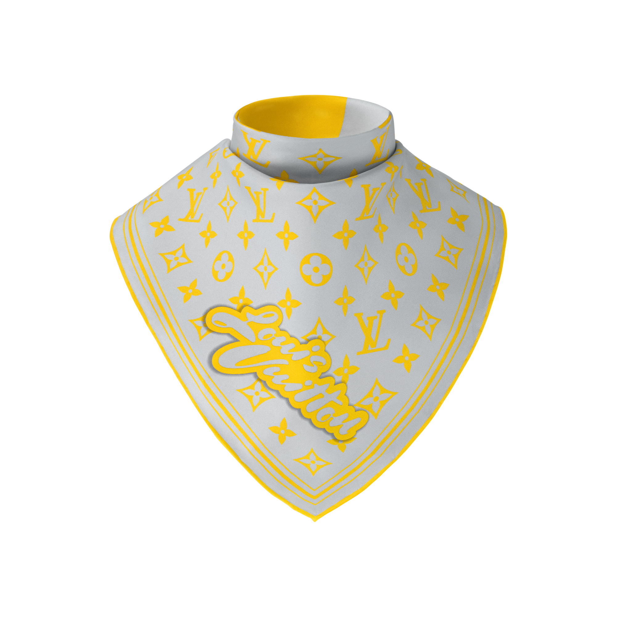 Bandana Monogram Glow S00 Hombre Accesorios Seda y bandanas | LOUIS VUITTON (Zoom de producto)