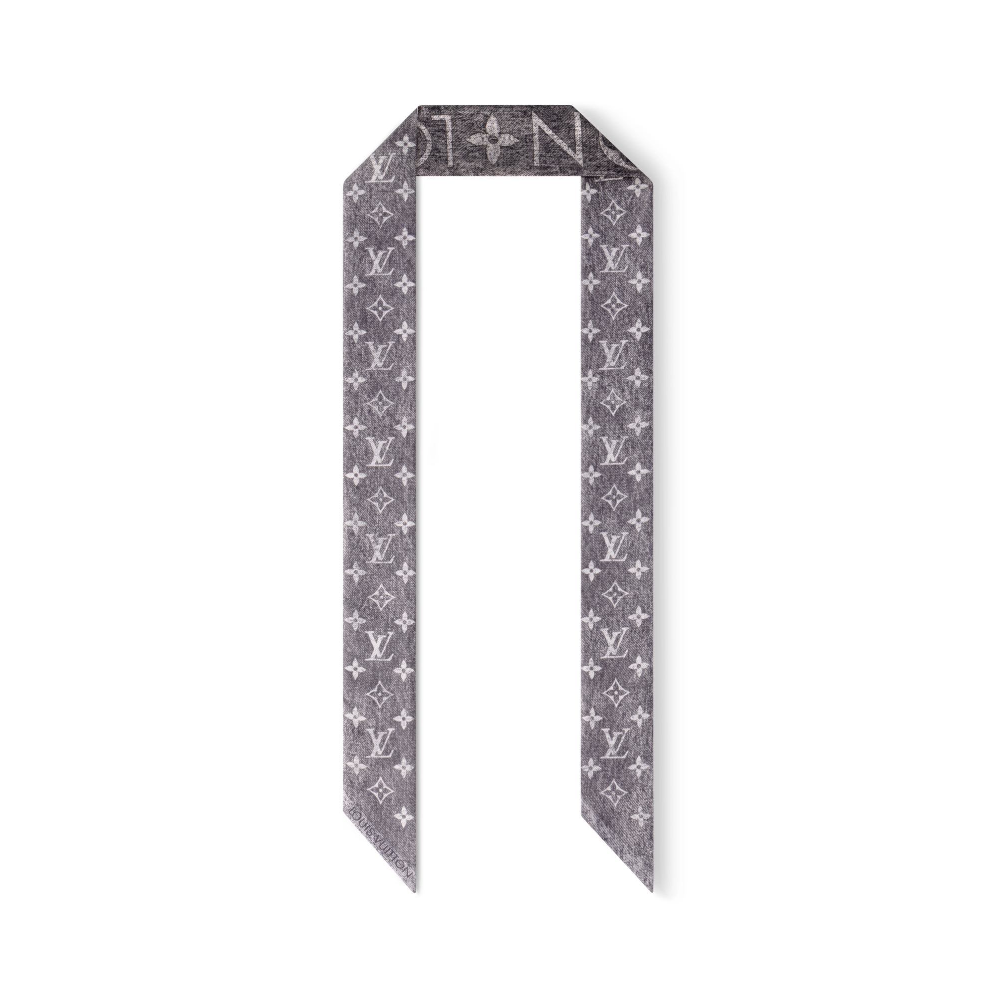 Bandana Monogram Infinity Denim BB S00 Mujer Accesorios Pañuelos de seda y bandanas | LOUIS VUITTON (Zoom de producto)