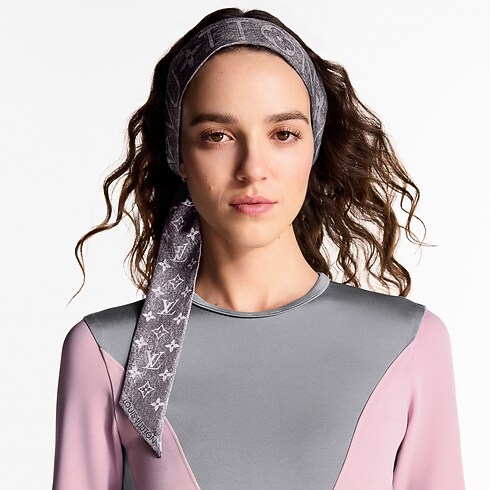 Bandana Monogram Infinity Denim BB S00 Mujer Accesorios Pañuelos de seda y bandanas | LOUIS VUITTON (Zoom de producto)