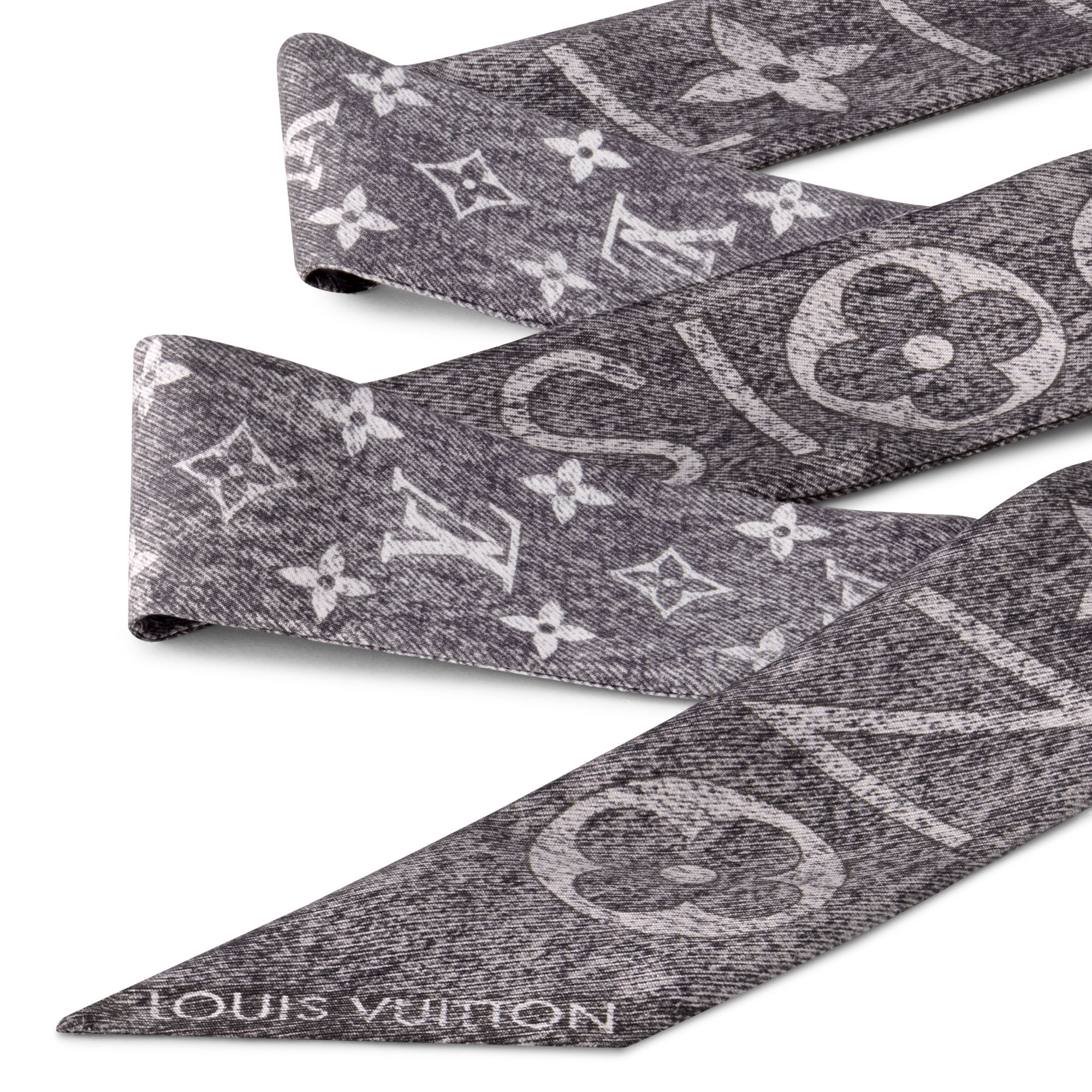 Bandana Monogram Infinity Denim BB S00 Mujer Accesorios Pañuelos de seda y bandanas | LOUIS VUITTON (Zoom de producto)