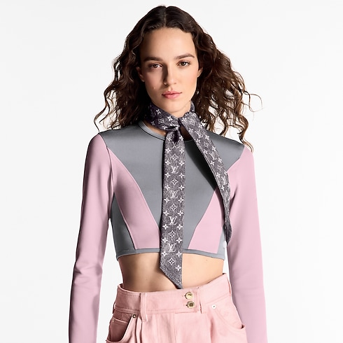 Bandana Monogram Infinity Denim BB S00 Mujer Accesorios Pañuelos de seda y bandanas | LOUIS VUITTON (Zoom de producto)