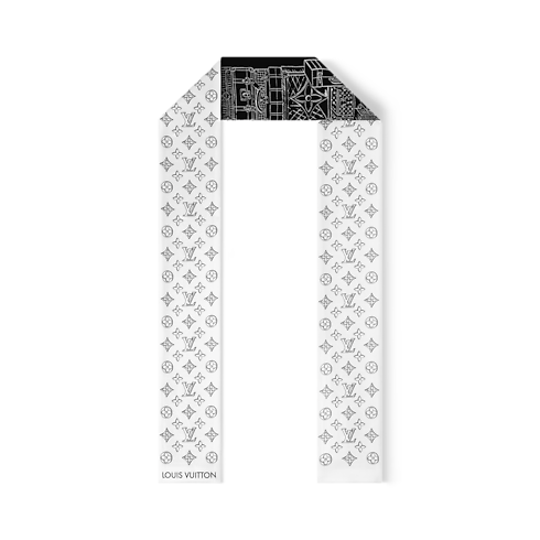 Bandana My LV Luggage S00 Mujer Accesorios Pañuelos de seda y bandanas | LOUIS VUITTON (Zoom de producto)