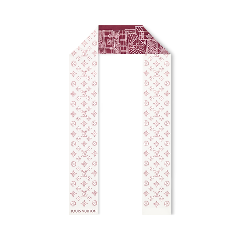 Bandana My LV Luggage S00 Mujer Accesorios Pañuelos de seda y bandanas | LOUIS VUITTON (Zoom de producto)