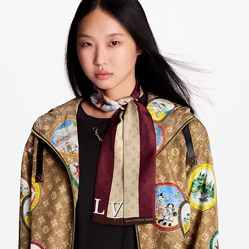 Bandana My LV Trunk S00 Mujer Accesorios Pañuelos de seda y bandanas | LOUIS VUITTON (Zoom de producto)