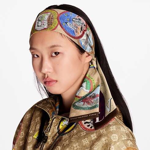 Bandana My LV Trunk S00 Mujer Accesorios Pañuelos de seda y bandanas | LOUIS VUITTON (Zoom de producto)