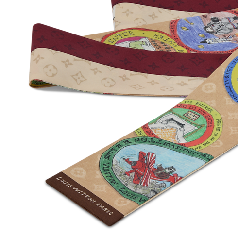 Bandana My LV Trunk S00 Mujer Accesorios Pañuelos de seda y bandanas | LOUIS VUITTON (Zoom de producto)