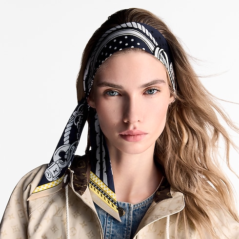 Bandana Ocean Bandana BB S00 Mujer Accesorios Pañuelos de seda y bandanas | LOUIS VUITTON (Zoom de producto)