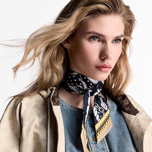 Bandana Ocean Bandana BB S00 Mujer Accesorios Pañuelos de seda y bandanas | LOUIS VUITTON (Zoom de producto)