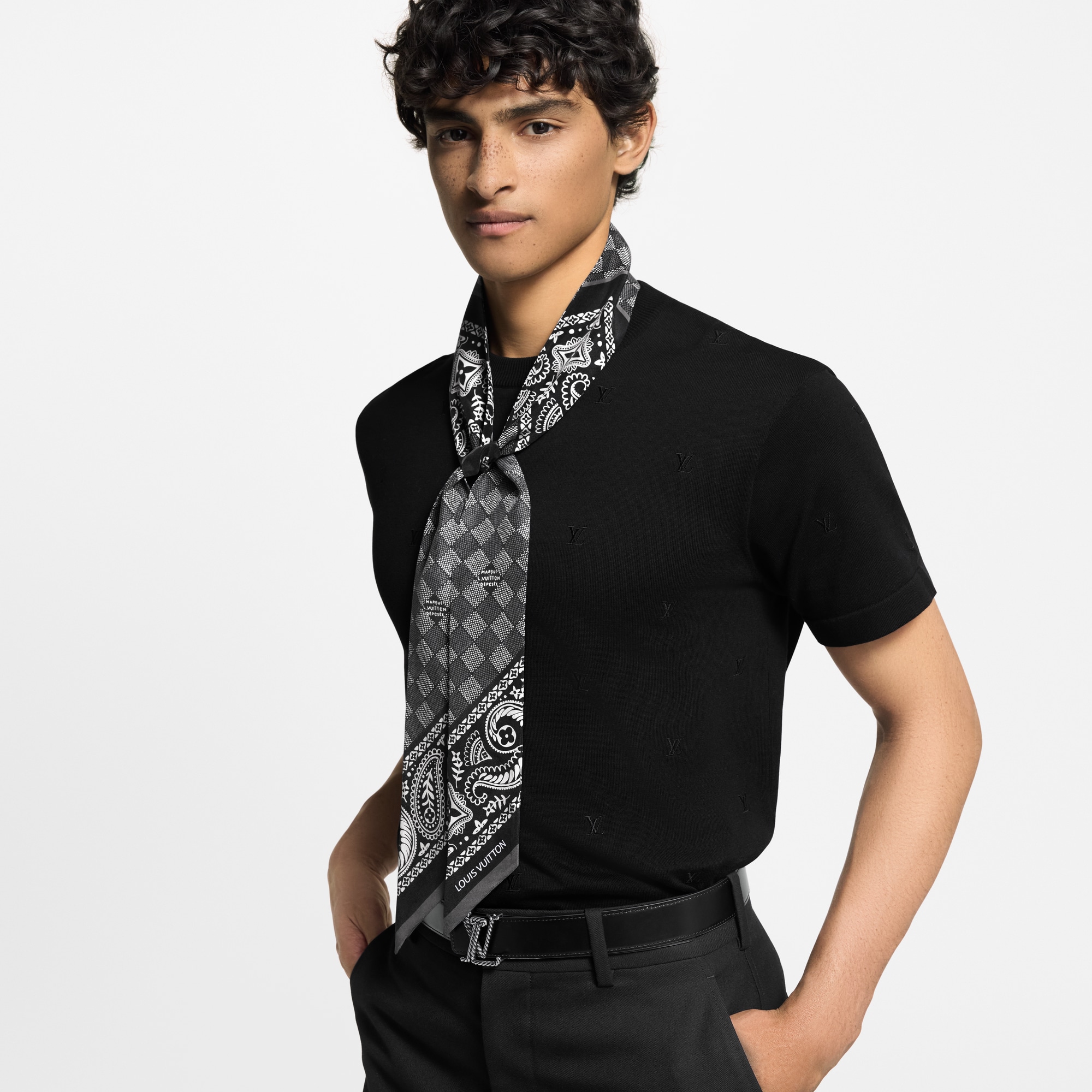 Bandana Paisley S00 Hombre Accesorios Seda y bandanas | LOUIS VUITTON (Zoom de producto)