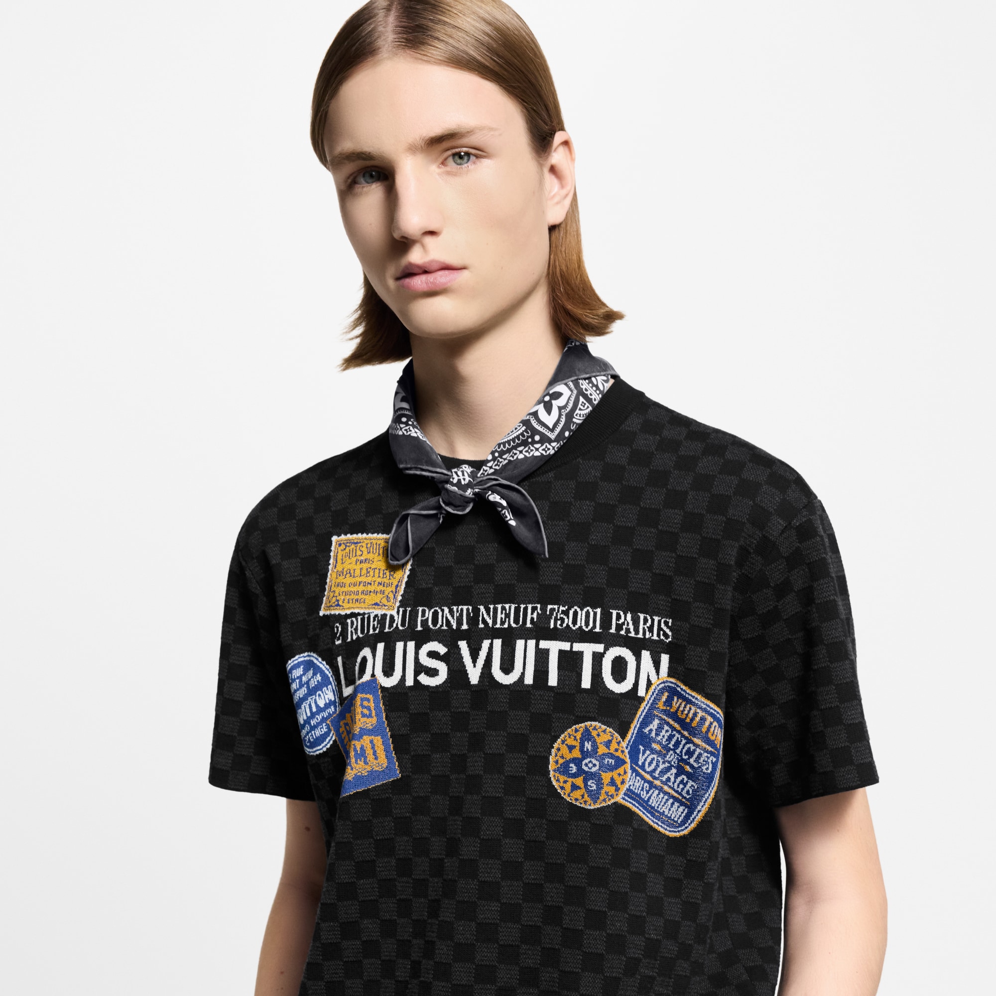 Bandana Paisley S00 Hombre Accesorios Seda y bandanas | LOUIS VUITTON (Zoom de producto)