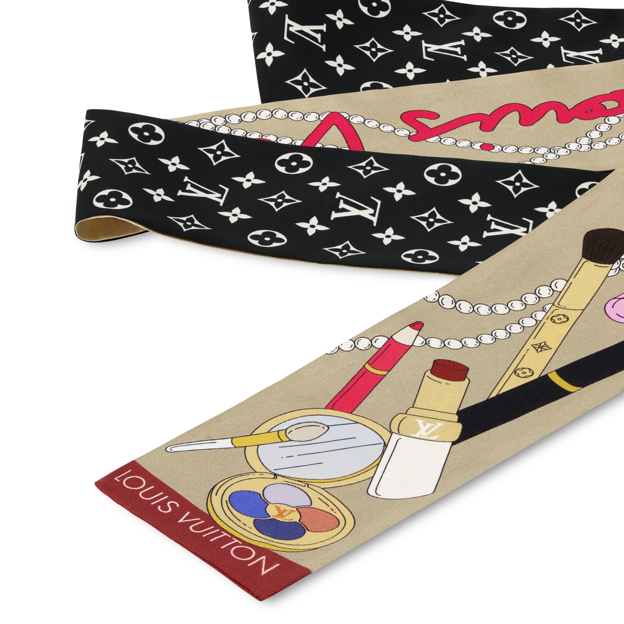 Bandana Paris En Beauté S00 Mujer Accesorios Pañuelos de seda y bandanas | LOUIS VUITTON (Zoom de producto)