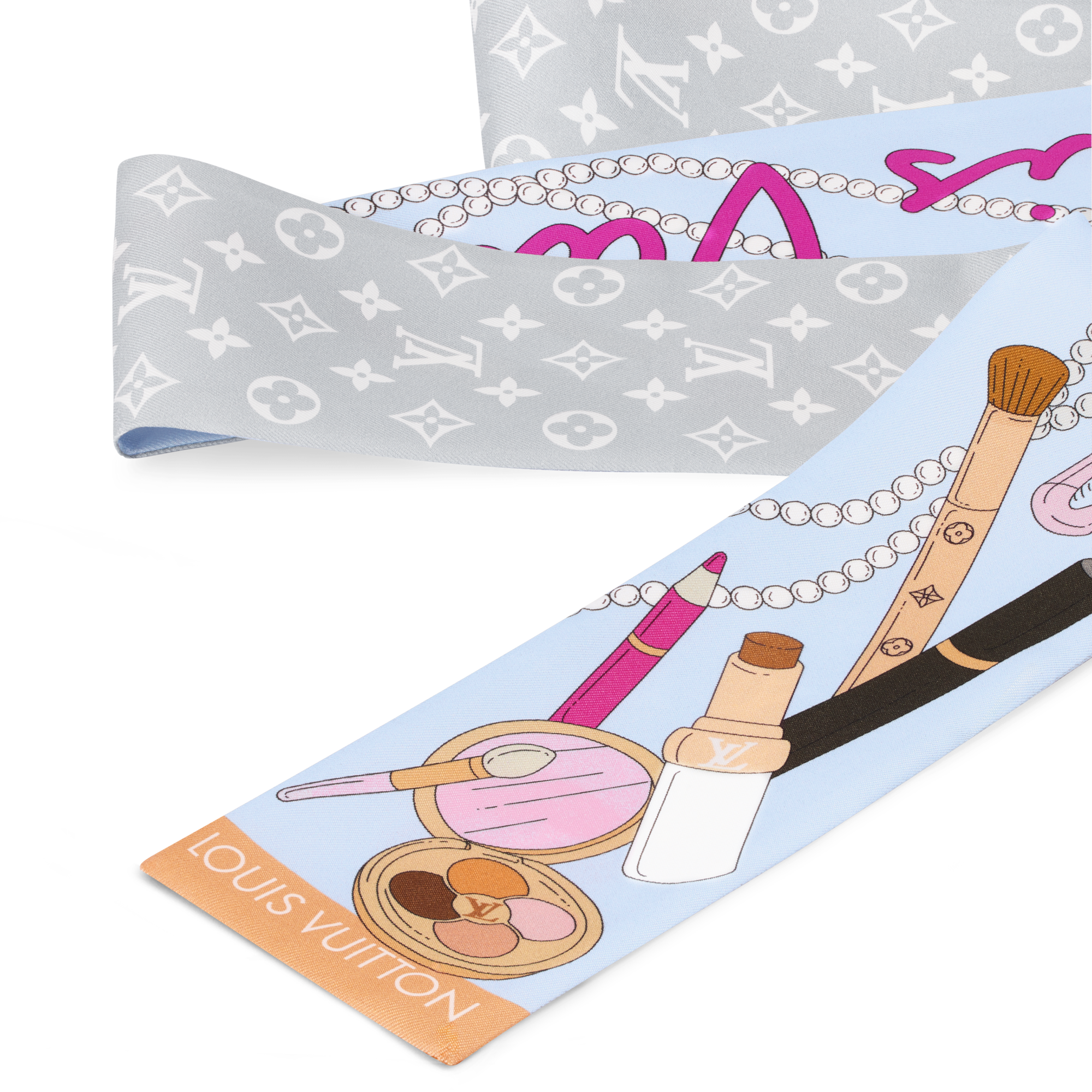 Bandana Paris En Beauté S00 Mujer Accesorios Pañuelos de seda y bandanas | LOUIS VUITTON (Zoom de producto)