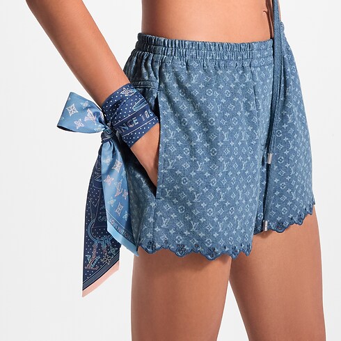 Bandana Promenade Parisienne BB S00 Mujer Accesorios Pañuelos de seda y bandanas | LOUIS VUITTON (Zoom de producto)
