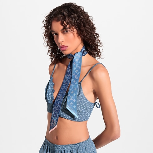 Bandana Promenade Parisienne BB S00 Mujer Accesorios Pañuelos de seda y bandanas | LOUIS VUITTON (Zoom de producto)