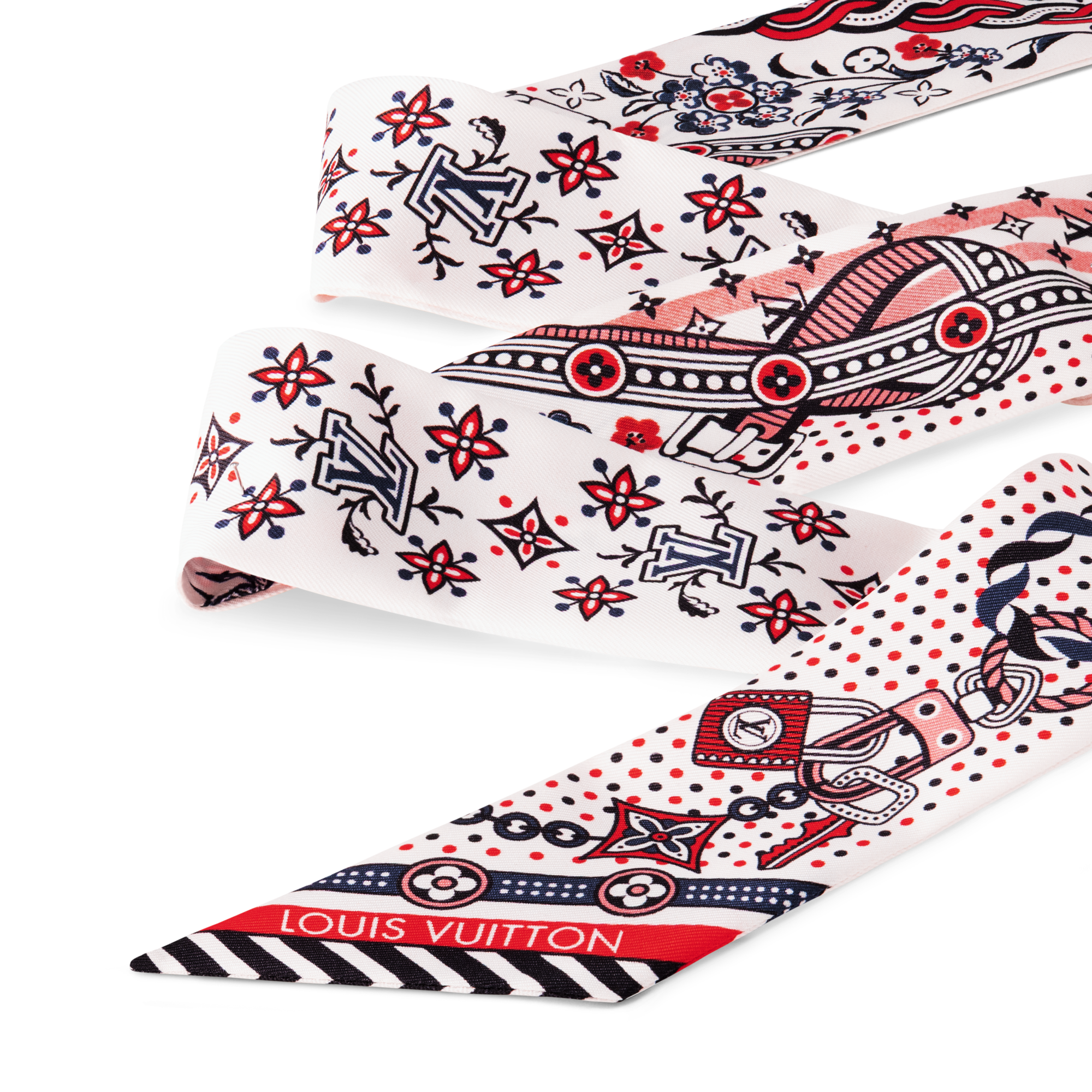 Bandana Summer Garden BB S00 Mujer Accesorios Pañuelos de seda y bandanas | LOUIS VUITTON (Zoom de producto)