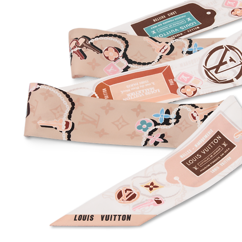 Bandana Tag And Go BB S00 Mujer Accesorios Pañuelos de seda y bandanas | LOUIS VUITTON (Zoom de producto)