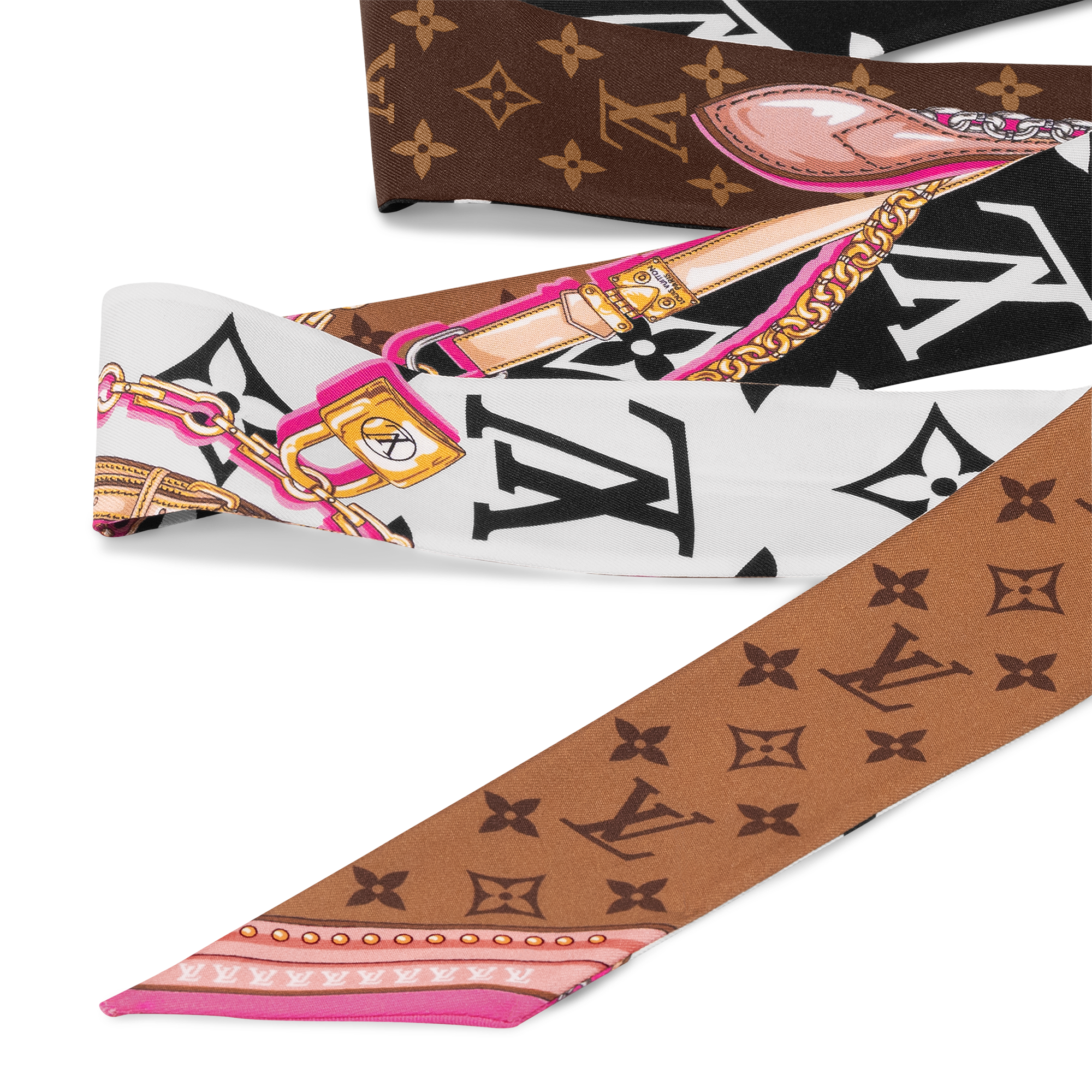 Bandana Ultimate Monogram BB S00 Mujer Accesorios Pañuelos de seda y bandanas | LOUIS VUITTON (Zoom de producto)