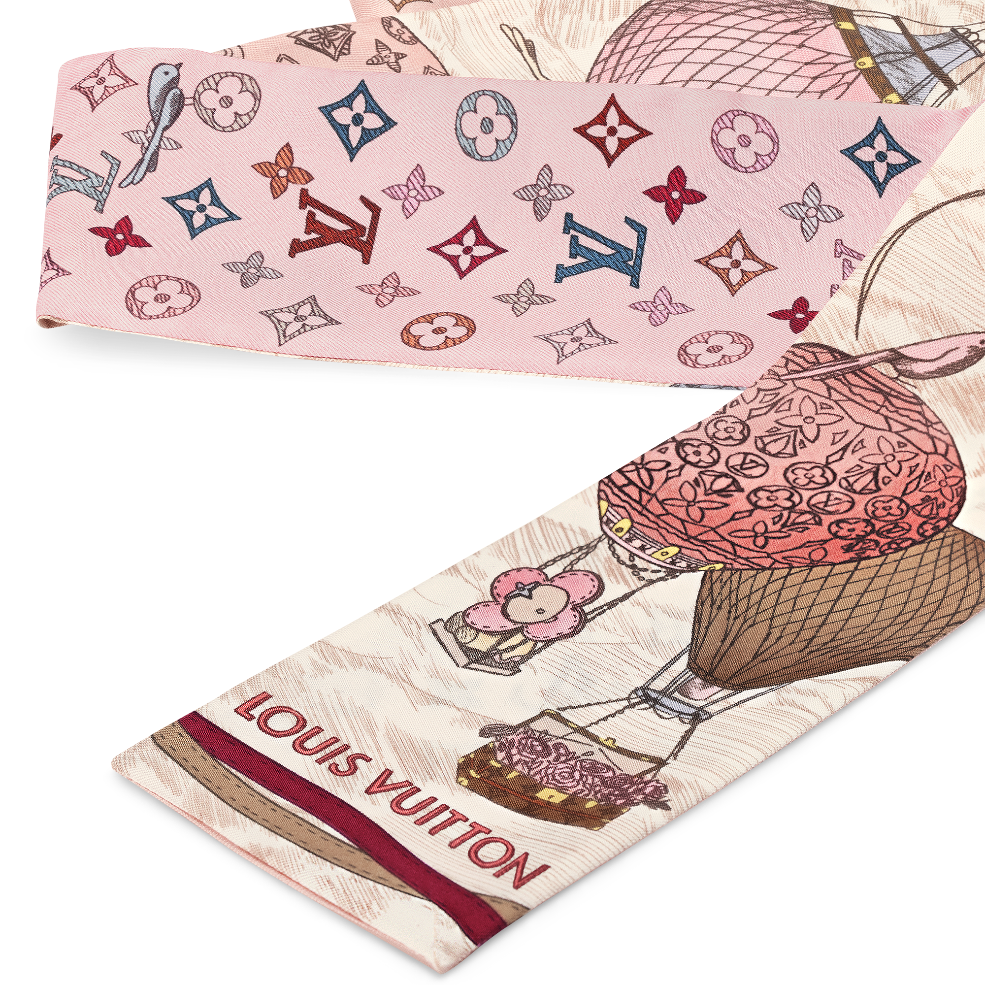 Bandana Up and Away S00 Mujer Accesorios Pañuelos de seda y bandanas | LOUIS VUITTON (Zoom de producto)