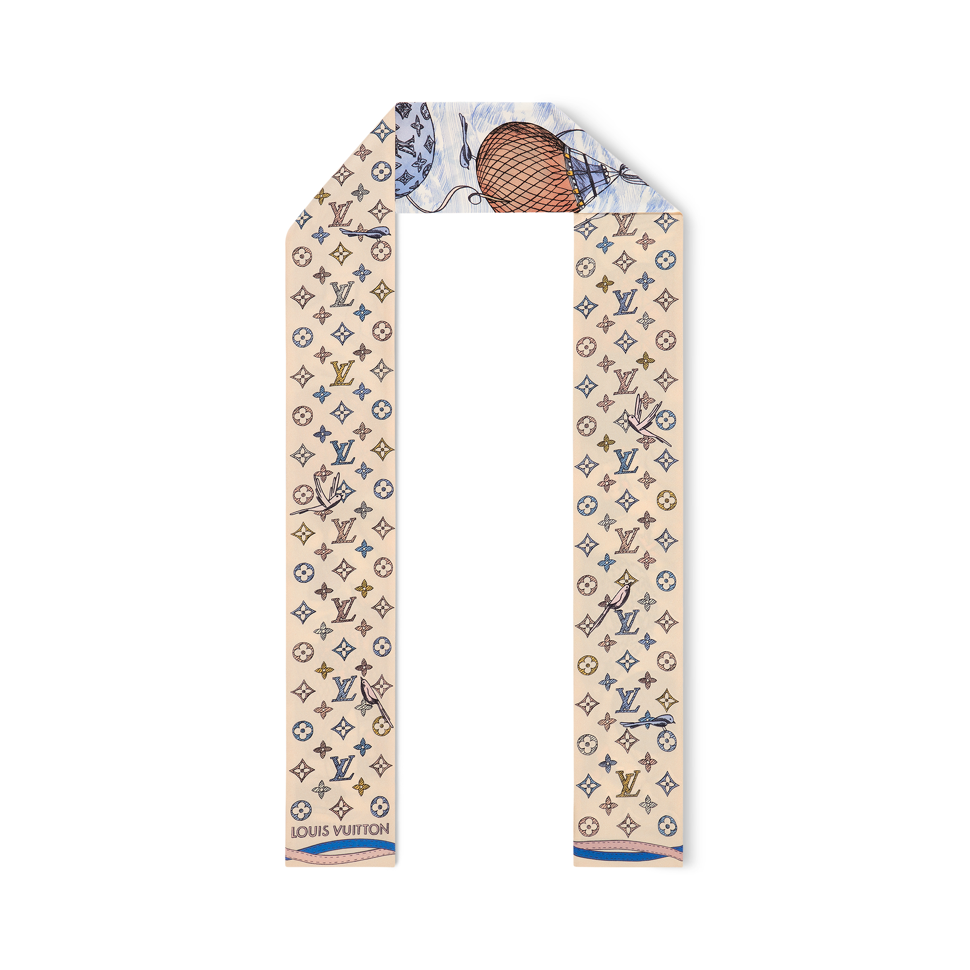 Bandana Up and Away S00 Mujer Accesorios Pañuelos de seda y bandanas | LOUIS VUITTON (Zoom de producto)