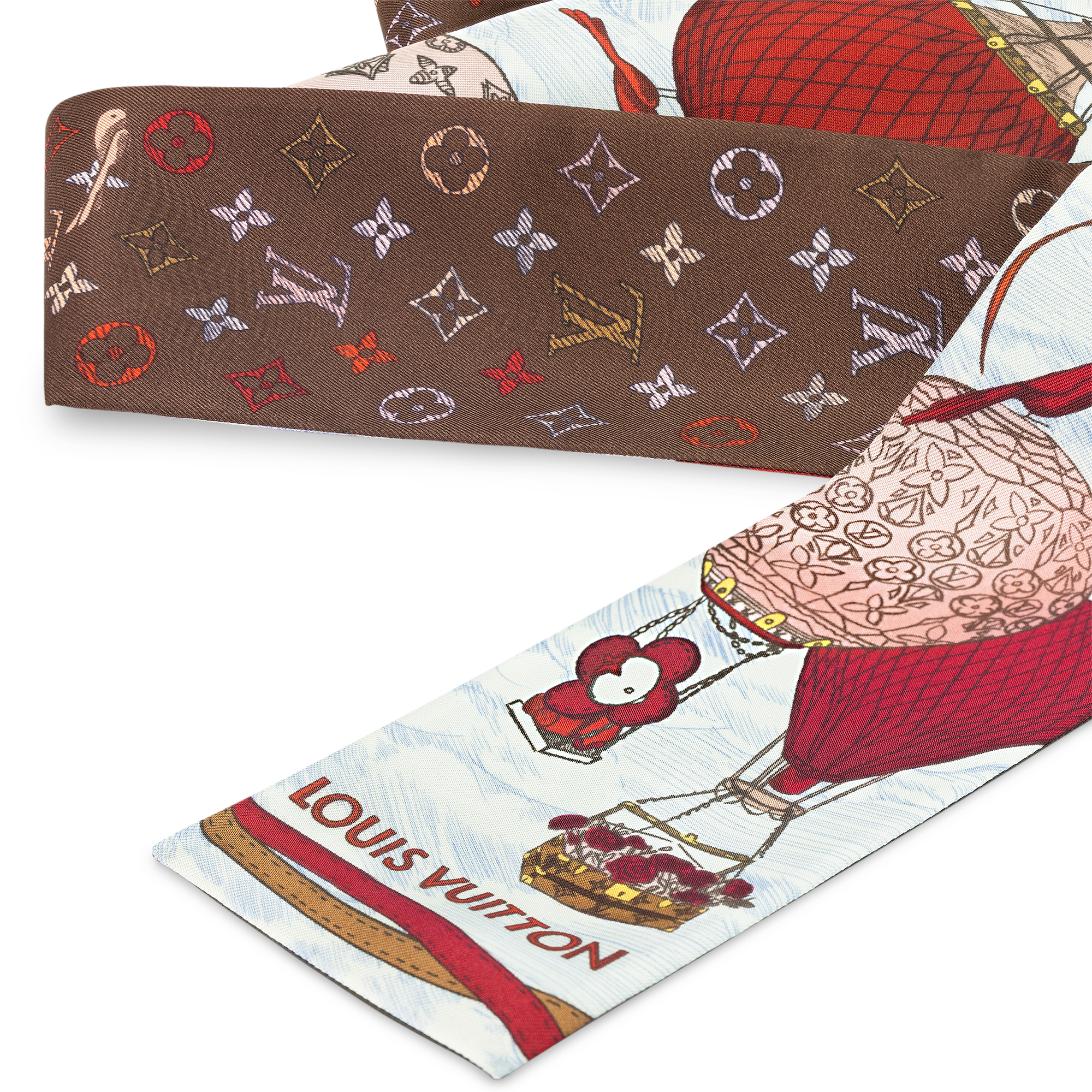 Bandana Up and Away S00 Mujer Accesorios Pañuelos de seda y bandanas | LOUIS VUITTON (Zoom de producto)