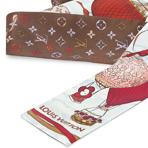 Bandana Up and Away S00 Mujer Accesorios Pañuelos de seda y bandanas | LOUIS VUITTON (Zoom de producto)
