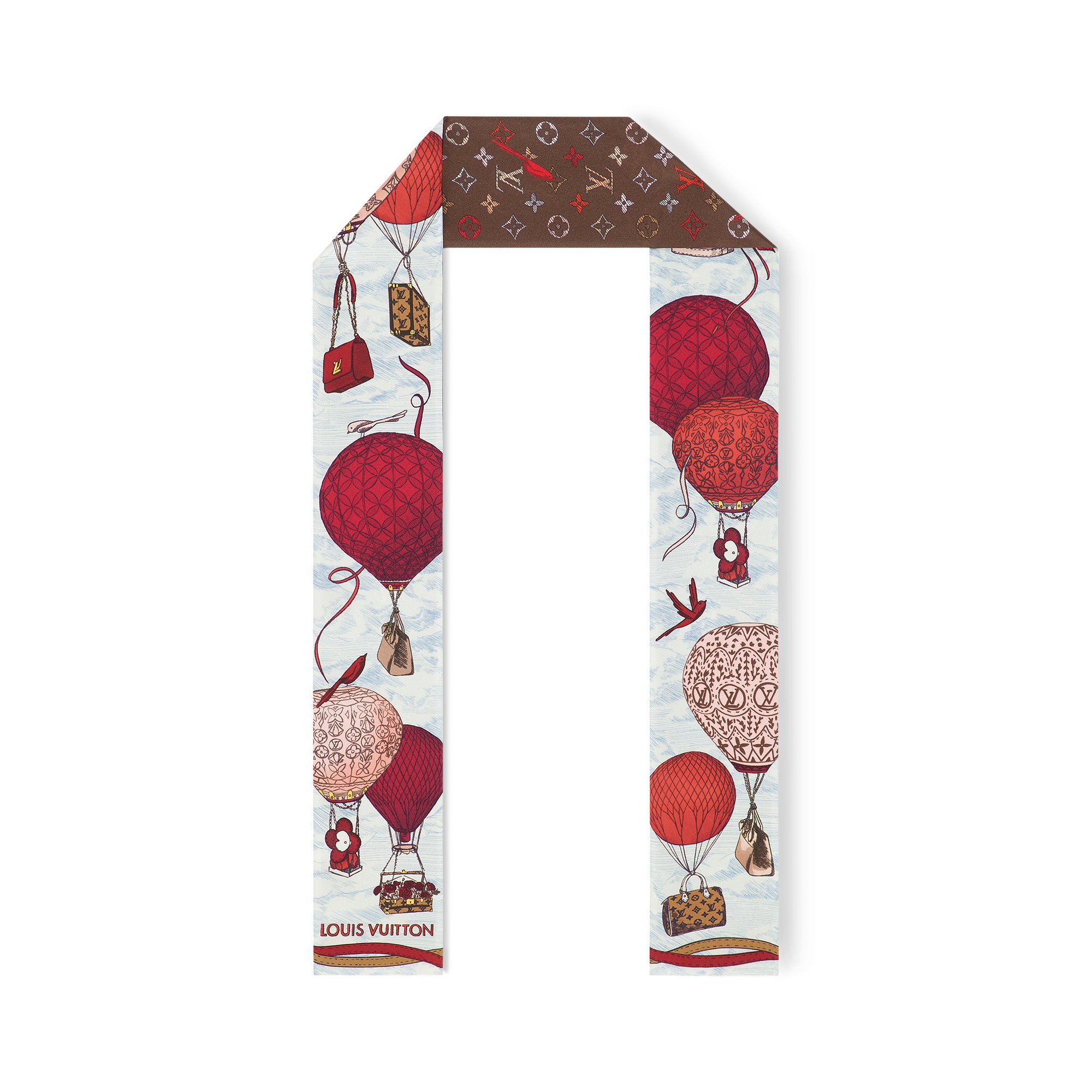 Bandana Up and Away S00 Mujer Accesorios Pañuelos de seda y bandanas | LOUIS VUITTON (Zoom de producto)