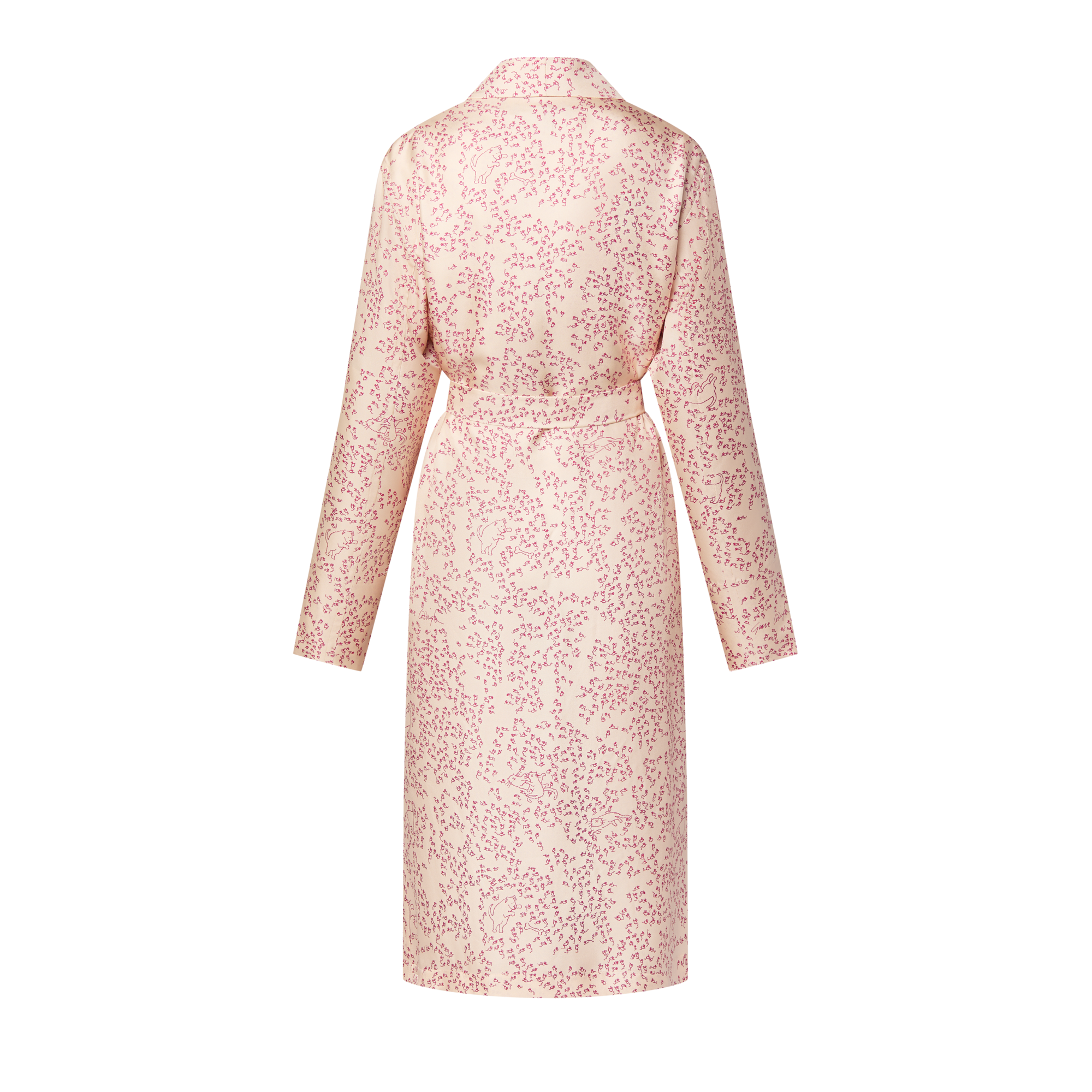 Bata con estampado de gatos y ratones  Mujer Prêt-à-Porter Abrigos y chaquetas | LOUIS VUITTON (Zoom de producto)