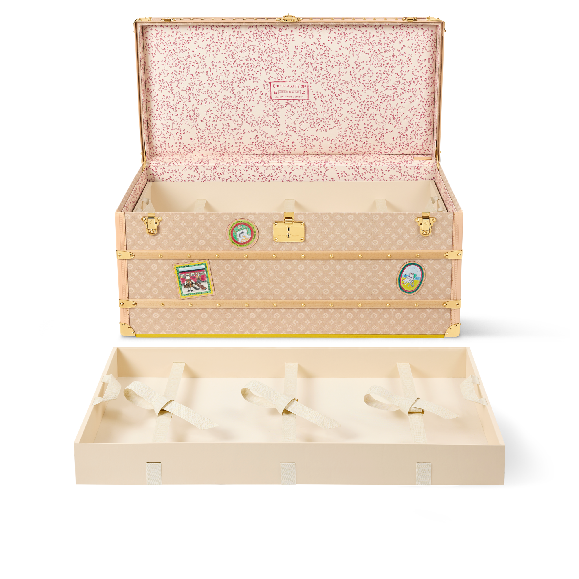 Baúl Courrier Lozine 110 Autres Toiles Monogram Baúles, Viaje y Hogar Baúles y Cofres Baúles y Maletas | LOUIS VUITTON (Zoom de producto)