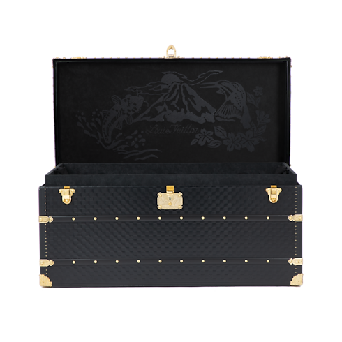 Baúl Courrier Lozine 110 Damier Phriendship de piel negra Otro Damier Baúles, Viaje y Hogar Baúles y Cofres Baúles y Maletas | LOUIS VUITTON (Zoom de producto)