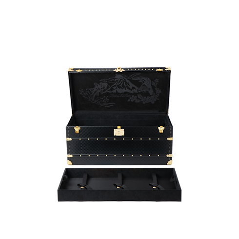 Baúl Courrier Lozine 110 Damier Phriendship de piel negra Otro Damier Baúles, Viaje y Hogar Baúles y Cofres Baúles y Maletas | LOUIS VUITTON (Zoom de producto)