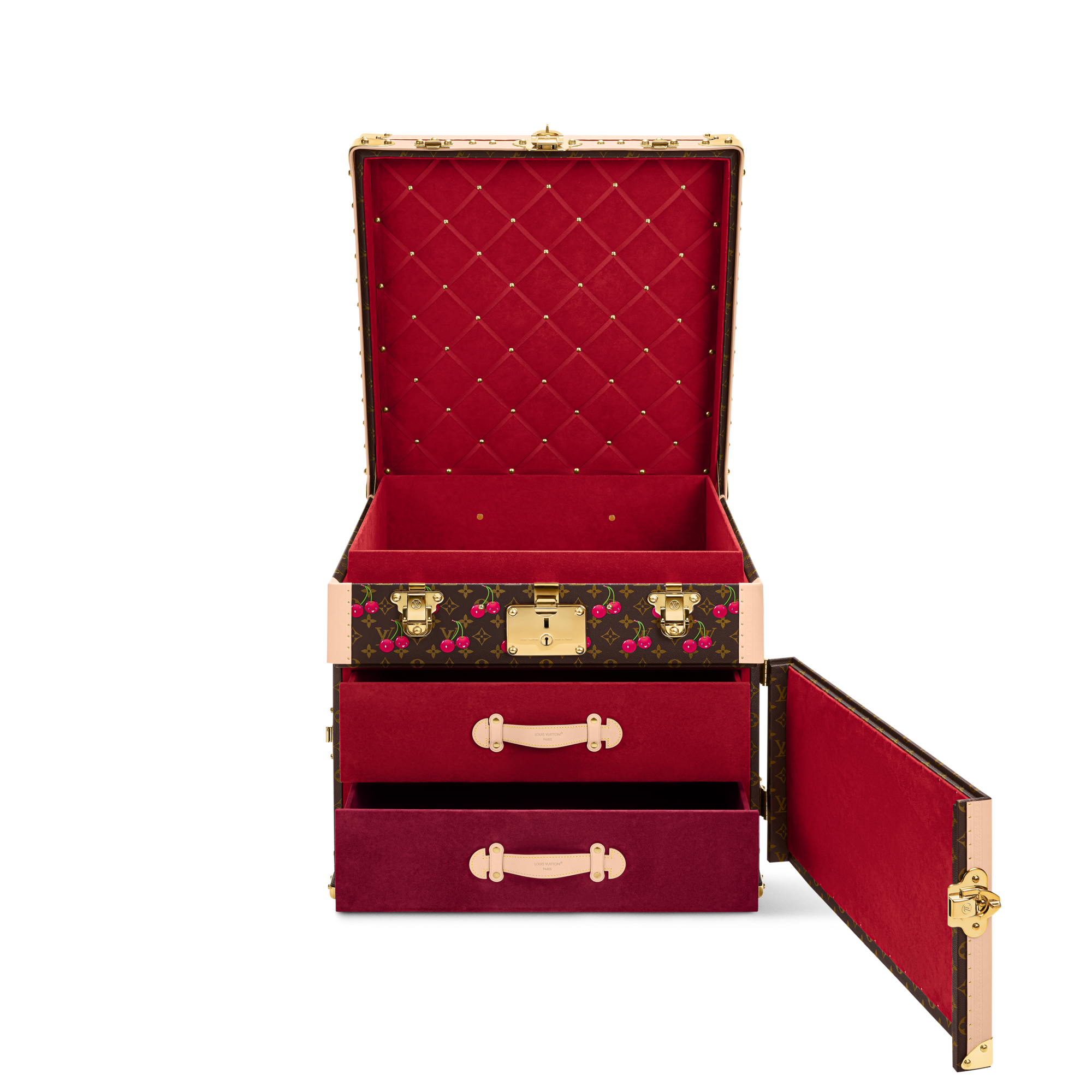 Baúl Courrier Lozine Carré Cherry LV x TM Autres Toiles Monogram Baúles, Viaje y Hogar Baúles y Cofres Baúles y Maletas | LOUIS VUITTON (Zoom de producto)