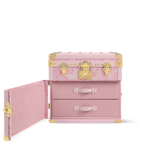 Baúl Courrier Lozine Carré Damoflage Pink Sakura Damoflage Baúles, Viaje y Hogar Baúles y Cofres Baúles y Maletas | LOUIS VUITTON (Zoom de producto)