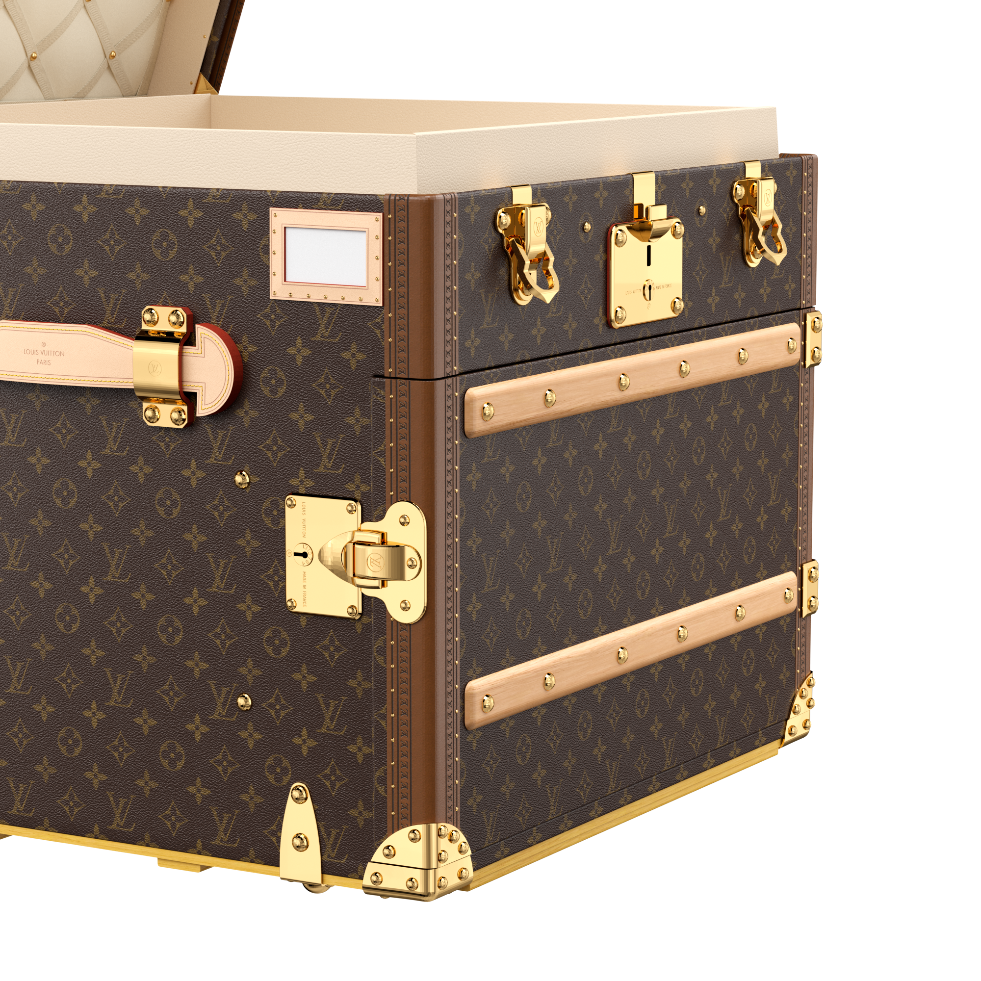 Baúl Courrier Lozine Carre Droite Lona Monogram Baúles, Viaje y Hogar Baúles y Cofres Baúles y Maletas | LOUIS VUITTON (Zoom de producto)