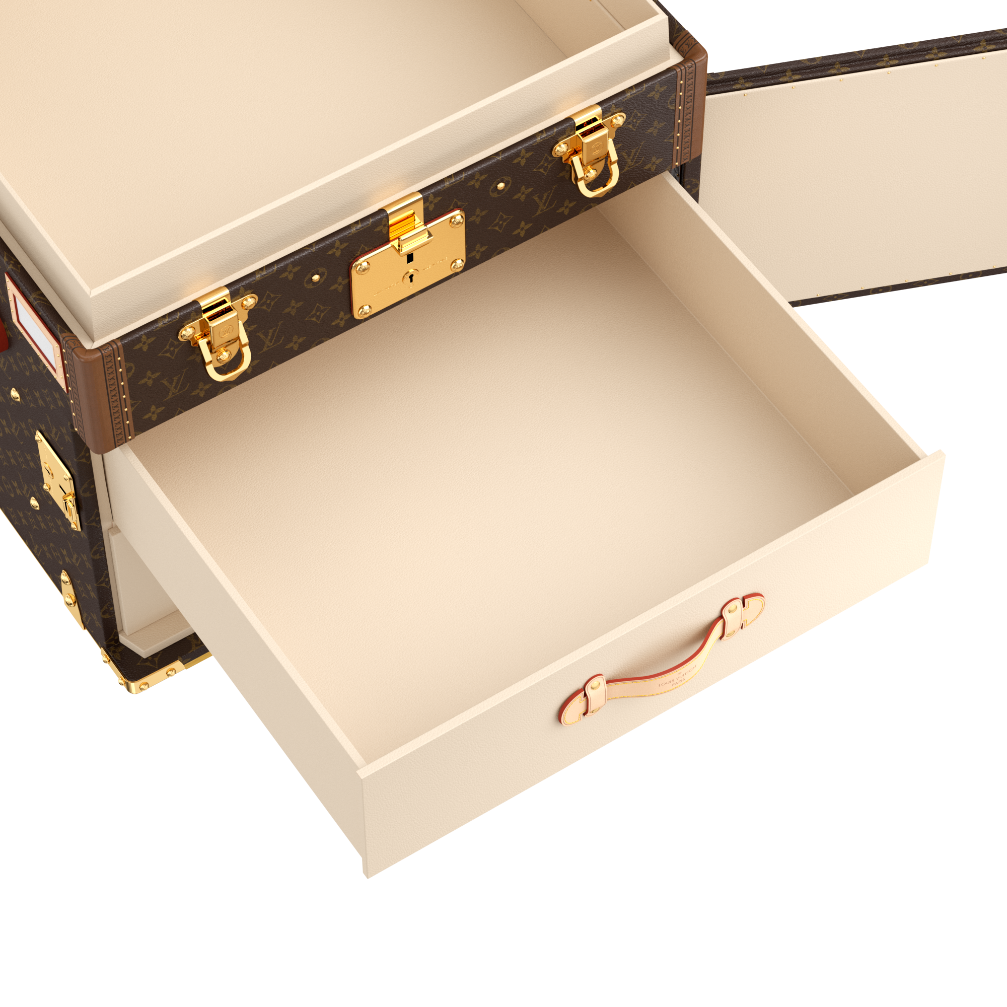 Baúl Courrier Lozine Carre Droite Lona Monogram Baúles, Viaje y Hogar Baúles y Cofres Baúles y Maletas | LOUIS VUITTON (Zoom de producto)