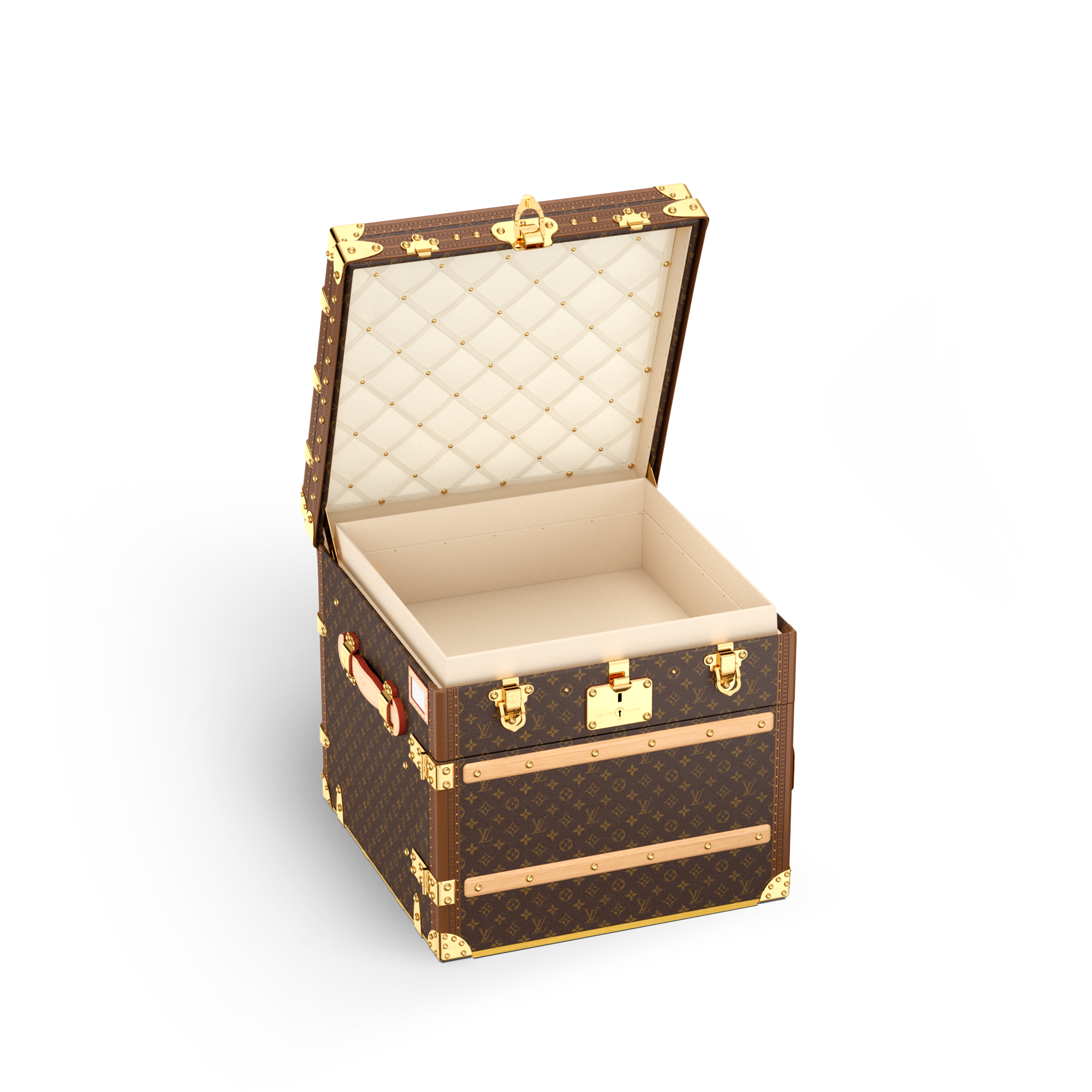 Baúl Courrier Lozine Carre Gauche Lona Monogram Baúles, Viaje y Hogar Baúles y Cofres Baúles y Maletas | LOUIS VUITTON (Zoom de producto)