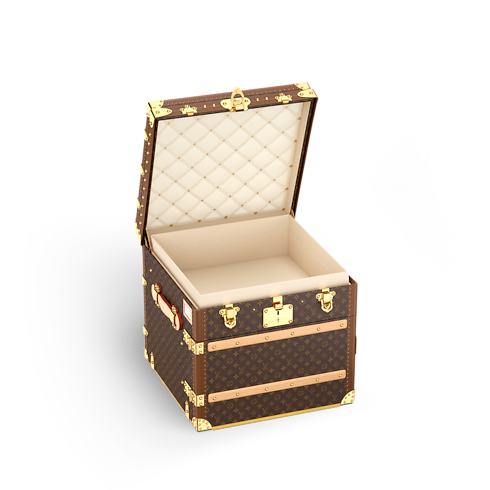 Baúl Courrier Lozine Carre Gauche Lona Monogram Baúles, Viaje y Hogar Baúles y Cofres Baúles y Maletas | LOUIS VUITTON (Zoom de producto)